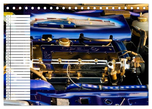 Produktbild: Tuning Power (Tischkalender 2026 DIN A5 quer), CALVENDO Monatskalender