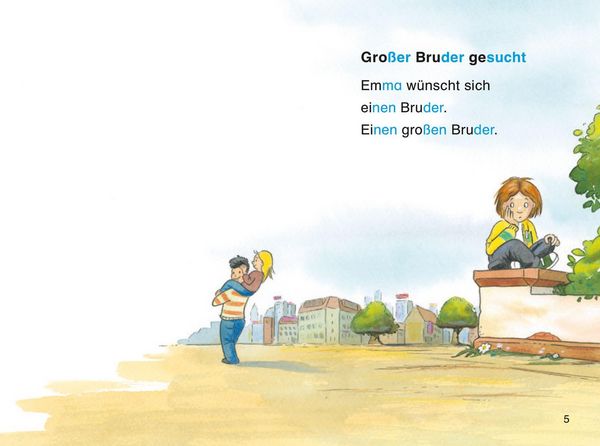 Produktbild: Duden Leseprofi &ndash; Silbe f&uuml;r Silbe: Silbengeschichten f&uuml;r clevere Geschwister, 1. Klasse