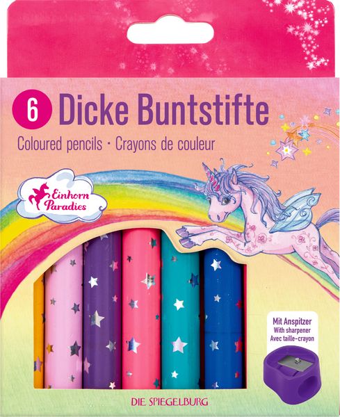 Produktbild: Dicke Buntstifte - Einhorn-Paradies