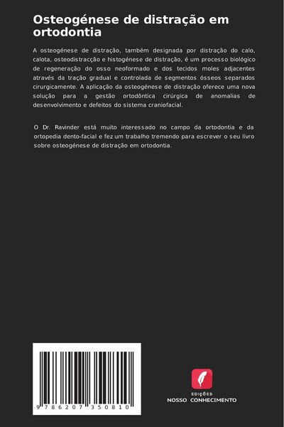 Produktbild: Osteog&eacute;nese de distra&ccedil;&atilde;o em ortodontia