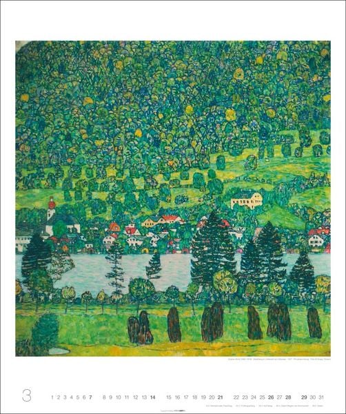 Produktbild: Gustav Klimt Edition Kalender 2027