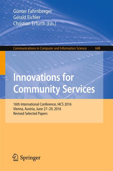 Produktbild: Innovations for Community Services