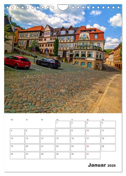 Produktbild: Blankenburg am Harz - Terminplaner (Wandkalender 2026 DIN A4 hoch), CALVENDO Monatskalender