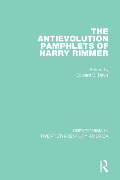 Produktbild: The Antievolution Pamphlets of Harry Rimmer