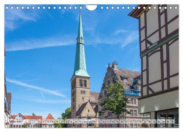 Produktbild: Historisches Hameln (Wandkalender 2026 DIN A4 quer), CALVENDO Monatskalender