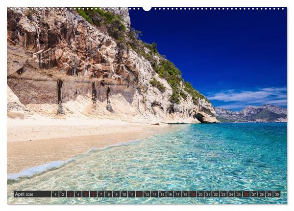 Produktbild: Sardinien - Traumstr&auml;nde am Mittelmeer (Wandkalender 2026 DIN A2 quer), CALVENDO Monatskalender