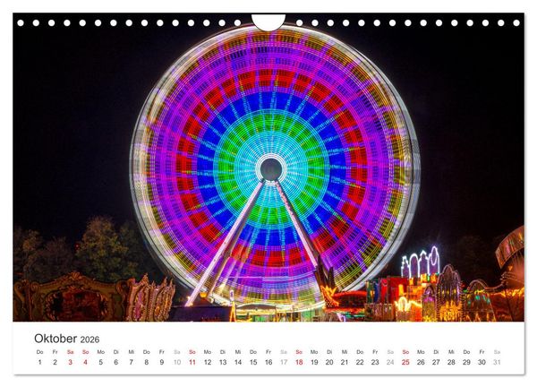 Produktbild: D&auml;mmerung in der Metropolregion Rhein-Neckar (Wandkalender 2026 DIN A4 quer), CALVENDO Monatskalender