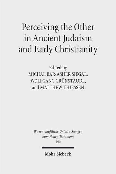 Produktbild: Perceiving the Other in Ancient Judaism and Early Christianity
