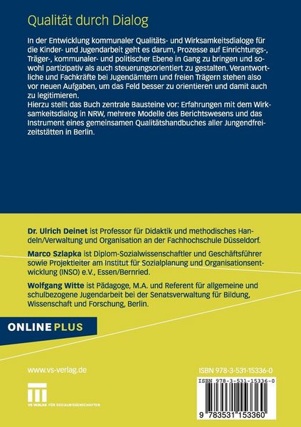 Produktbild: Qualit&auml;t durch Dialog