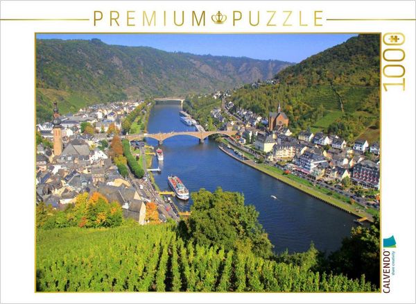 CALVENDO Puzzle Blick von der Reichsburg in Cochem | 1000 Teile Lege-Größe 64x48cm Foto-Puzzle für glückliche Stunden, Sonstige von , Calvendo Puzzle,