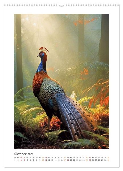 Produktbild: Tanz der V&ouml;gel (hochwertiger Premium Wandkalender 2026 DIN A2 hoch), Kunstdruck in Hochglanz