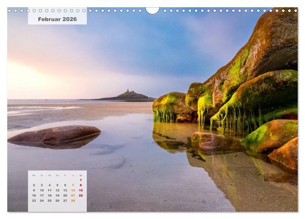Produktbild: Bretagne - K&uuml;ste im Licht (Wandkalender 2026 DIN A3 quer), CALVENDO Monatskalender