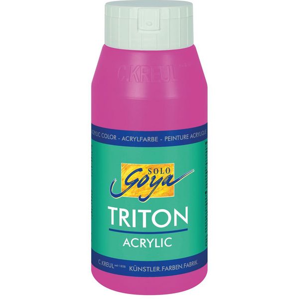 Produktbild: KREUL SOLO GOYA Triton Acrylic Fluoreszierend Pink, 750 ml
