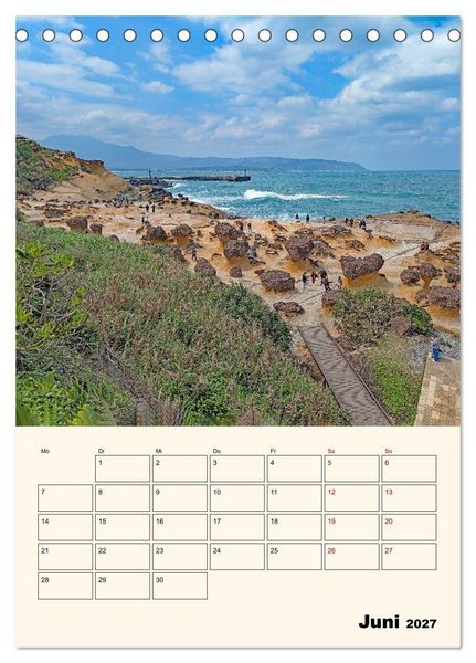 Produktbild: Taiwan &ndash; Traumreise durch Asiens Geheimtipp (Tischkalender 2027 DIN A5 hoch), CALVENDO Monatskalender
