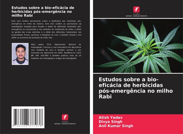 Produktbild: Estudos sobre a bio-efic&aacute;cia de herbicidas p&oacute;s-emerg&ecirc;ncia no milho Rabi