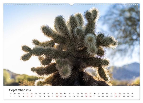 Produktbild: Naturparadiese zwischen Los Angeles und Las Vegas (Wandkalender 2026 DIN A2 quer), CALVENDO Monatskalender