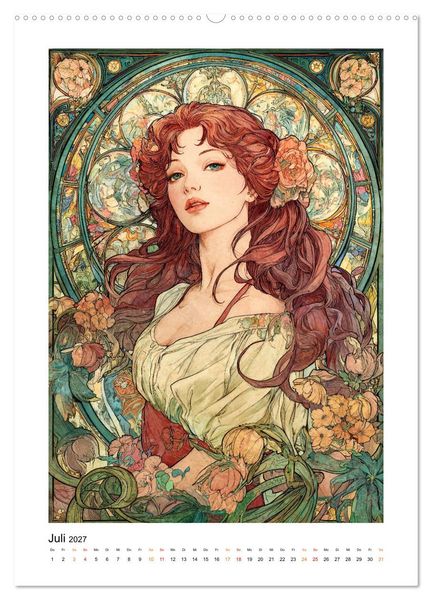 Produktbild: Jugendstil - Die Kunst der Belle &Eacute;poque (Wandkalender 2027 DIN A2 hoch), CALVENDO Monatskalender