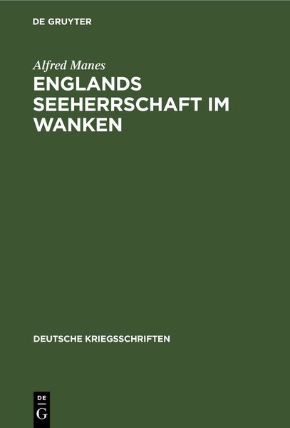 Produktbild: Englands Seeherrschaft im Wanken