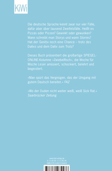 Der Dativ Ist Dem Genitiv Sein Tod Inhalt "Der Dativ ist dem Genitiv sein Tod" online kaufen