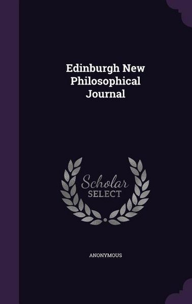 Produktbild: Edinburgh New Philosophical Journal