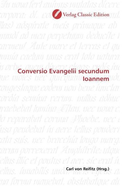 Produktbild: Conversio Evangelii secundum Ioannem