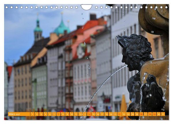 Produktbild: Augsburg und Umgebung (Wandkalender 2027 DIN A4 quer), CALVENDO Monatskalender