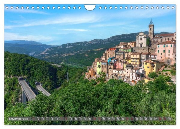 Produktbild: Abruzzo - The wild heart of Italy. (Wall Calendar 2026 DIN A4 landscape), CALVENDO 12 Month Wall Calendar
