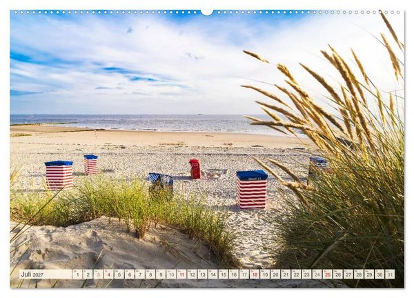 Produktbild: Mein Urlaub am Meer (Wandkalender 2027 DIN A2 quer), CALVENDO Monatskalender