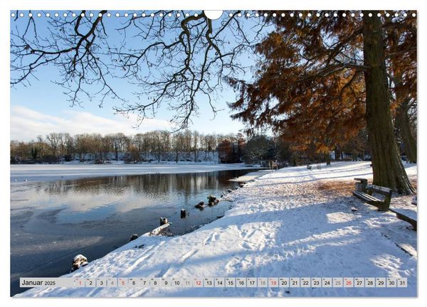 Produktbild: Hansestadt L&uuml;beck (Wandkalender 2025 DIN A3 quer), CALVENDO Monatskalender