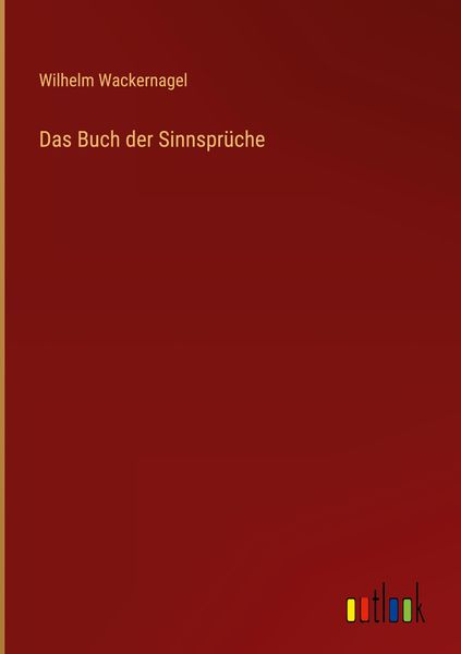 Produktbild: Das Buch der Sinnspr&uuml;che