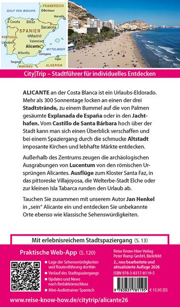 Produktbild: Reise Know-How CityTrip Alicante