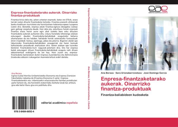 Produktbild: Enpresa-finantzaketarako aukerak. Oinarrizko finantza-produktuak