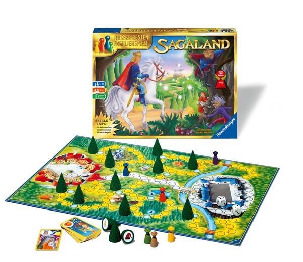 Produktbild: Sagaland - Gesellschaftsspiel & Brettspiel ab 6 Jahre
