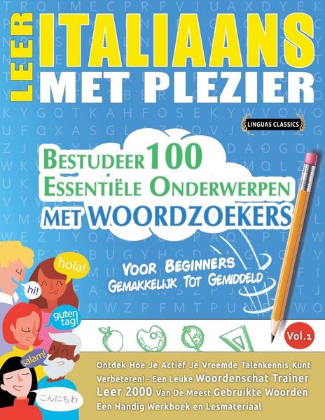 Produktbild: LEER ITALIAANS MET PLEZIER - VOOR BEGINNERS