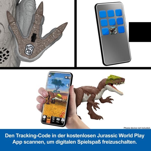 Produktbild: Jurassic World Gigantic Thrashers - Stegosaurus
