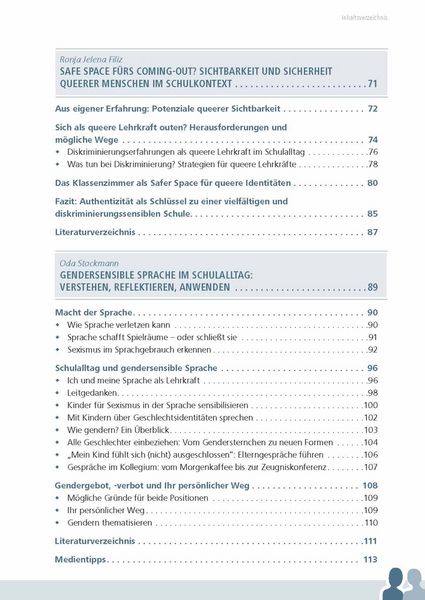 Produktbild: Geschlechtersensible P&auml;dagogik f&uuml;r Lehrkr&auml;fte