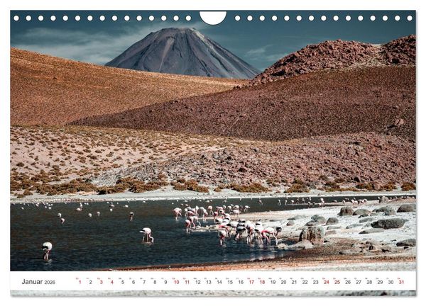 Produktbild: Chile - Die stille Kraft der Atacama (Wandkalender 2026 DIN A4 quer), CALVENDO Monatskalender