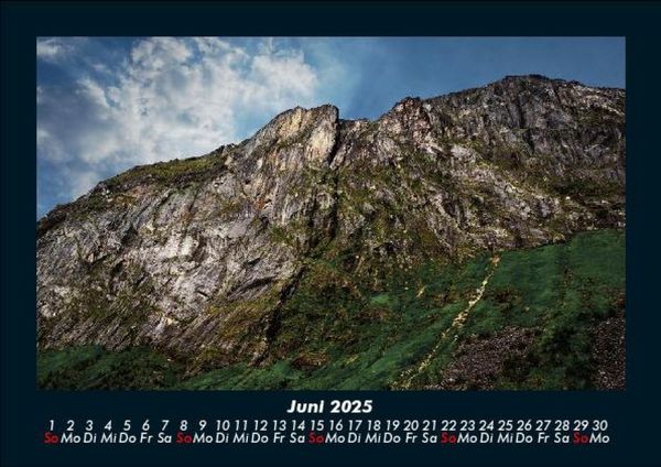 Produktbild: Berge 2025 Fotokalender DIN A5