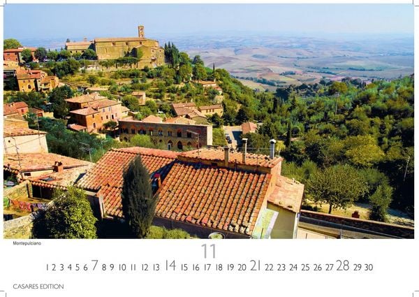 Produktbild: Toskana Kalender 2027 &ndash; Wandkalender | Fotokalender Italien 24x35 cm - mit malerischen Fotos der Toskana- Italien