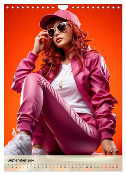 Produktbild: Lila, die Farbe der Mystik (Wandkalender 2026 DIN A4 hoch), CALVENDO Monatskalender