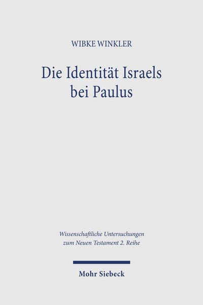 Produktbild: Die Identit&auml;t Israels bei Paulus