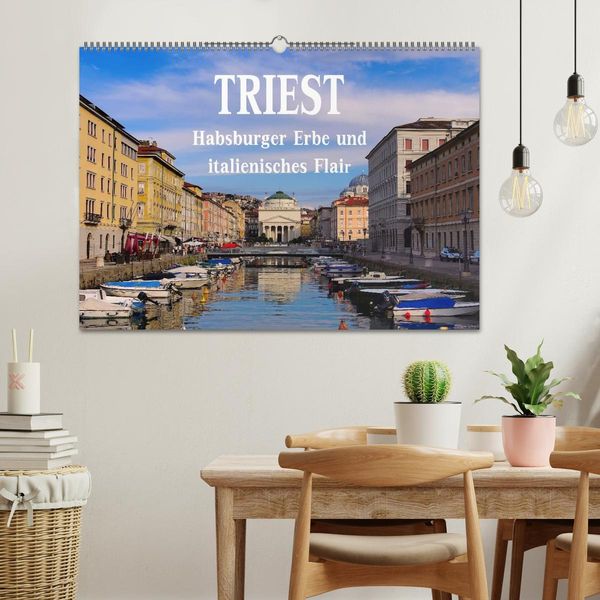 Produktbild: Triest - Habsburger Erbe und italienisches Flair (Wandkalender 2026 DIN A2 quer), CALVENDO Monatskalender