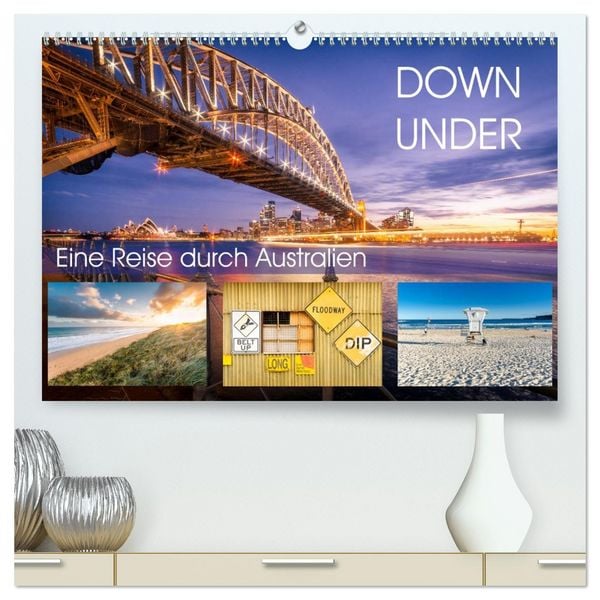 Produktbild: Down Under - Eine Reise durch Australien (hochwertiger Premium Wandkalender 2026 DIN A2 quer), Kunstdruck in Hochglanz