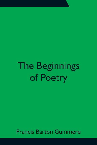 Produktbild: The Beginnings of Poetry