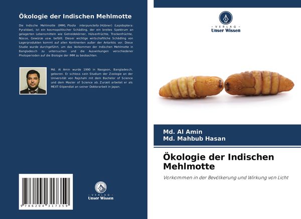 Ökologie der Indischen Mehlmotte, Taschenbuch von Md. Al Amin , Md. Mahbub Hasan, Verlag Unser Wissen, 9786204317359