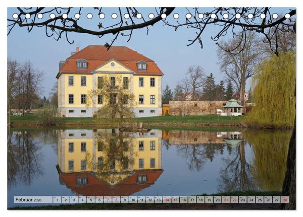 Produktbild: Schl&ouml;sser- und Burgenland Th&uuml;ringen (Tischkalender 2026 DIN A5 quer), CALVENDO Monatskalender