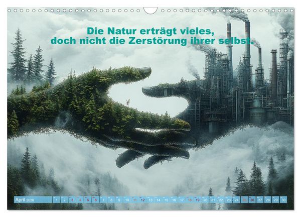 Produktbild: Wortperlen (Wandkalender 2026 DIN A3 quer), CALVENDO Monatskalender