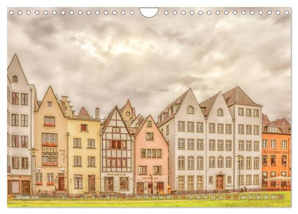 Produktbild: Nordrhein-Westfalen - Ein malerischer Spaziergang (Wandkalender 2026 DIN A4 quer), CALVENDO Monatskalender