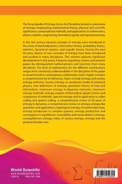 Produktbild: Frontiers in Entropy Across The Disciplines