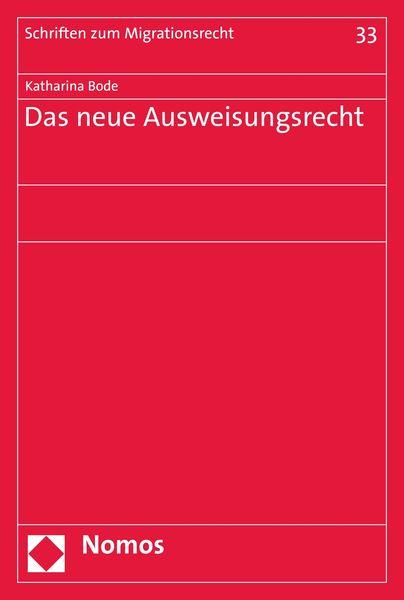 Produktbild: Das neue Ausweisungsrecht